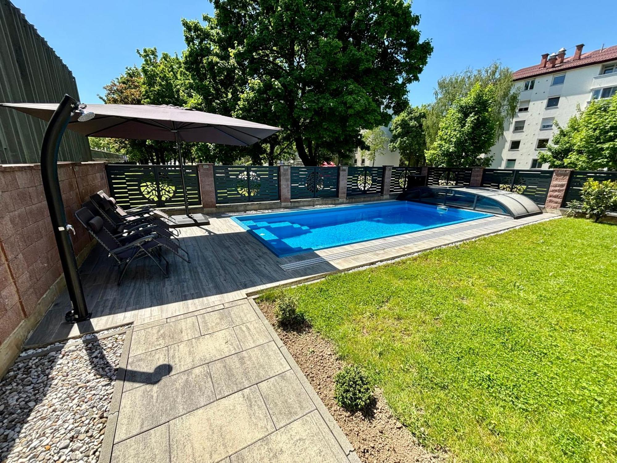 Villa Moste With Pool & Ev Station Любляна Экстерьер фото