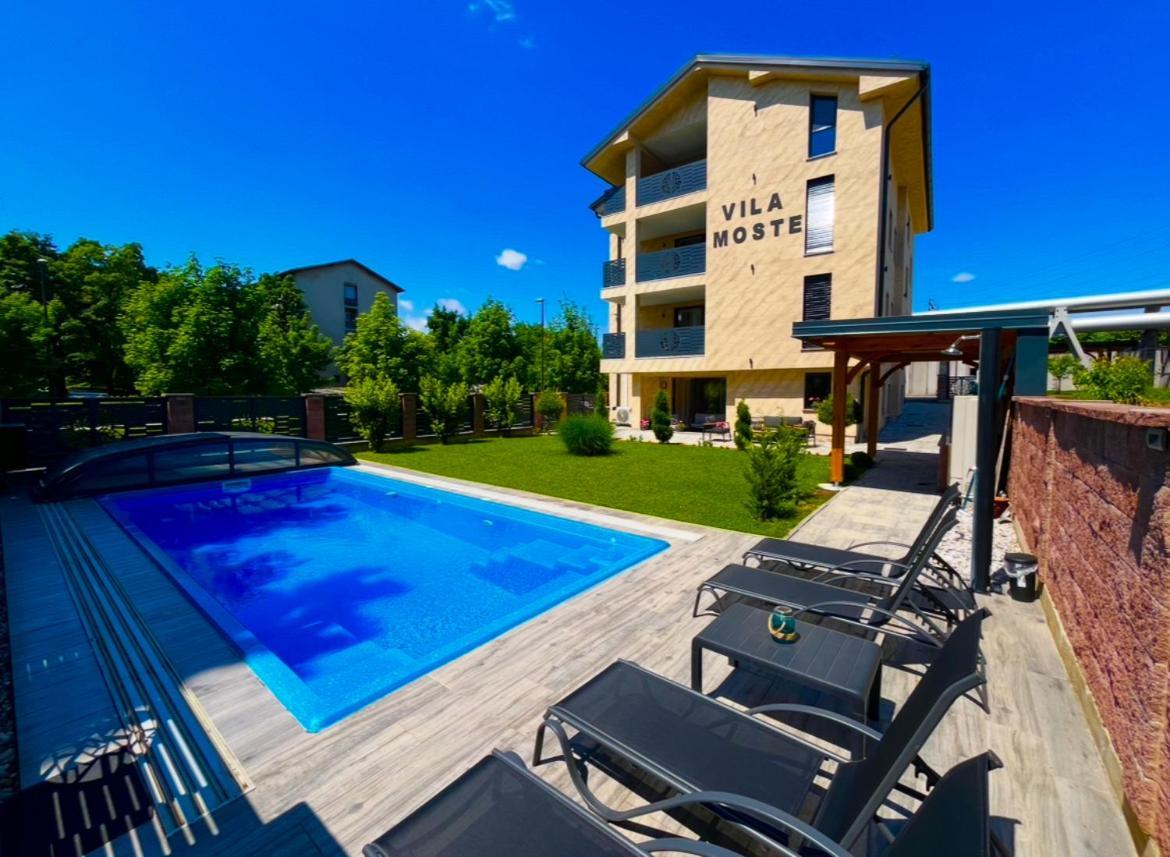 Villa Moste With Pool & Ev Station Любляна Экстерьер фото